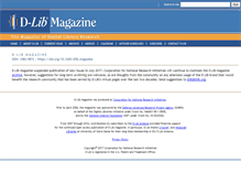 Tablet Screenshot of dlib.org